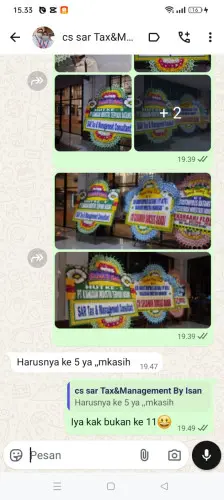 Testimonial Papan Bunga lebaksitu