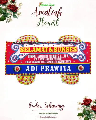 Karangan Bunga Ucapan Selamat lebaksitu